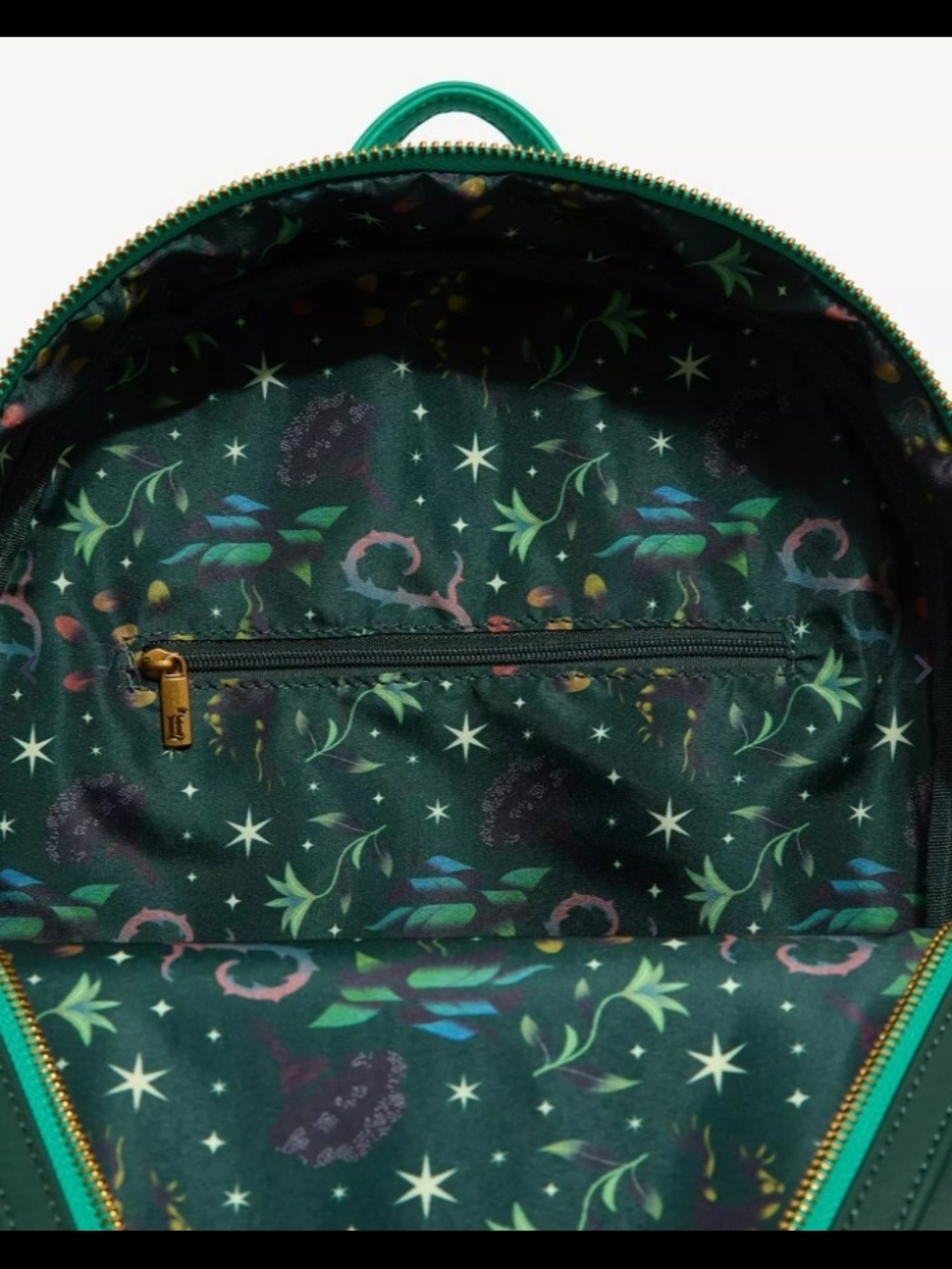 Loungefly HT Harry Potter Herbology Mini Backpack NWT Green Magical Plant Pot - Picture 3 of 3